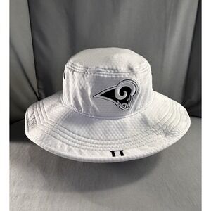 New‎ Era NFL Los Angeles Rams Bucket Hat 100th Anniversary Embroidered Logo